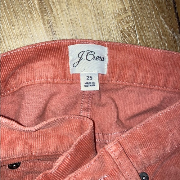 J. Crew Women’s Vintage Slim-Straight Corduroy Pants |Size 25 | Boho Y2K - Picture 6 of 11